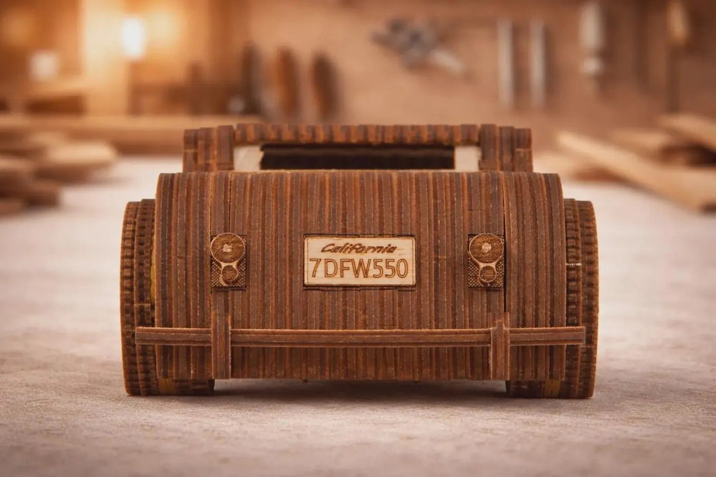Cut Hive Masterpieces - Hot Stuff Wooden Car Bundle (Hot Rod, Mustang & Bone Shaker) - Cut Hive