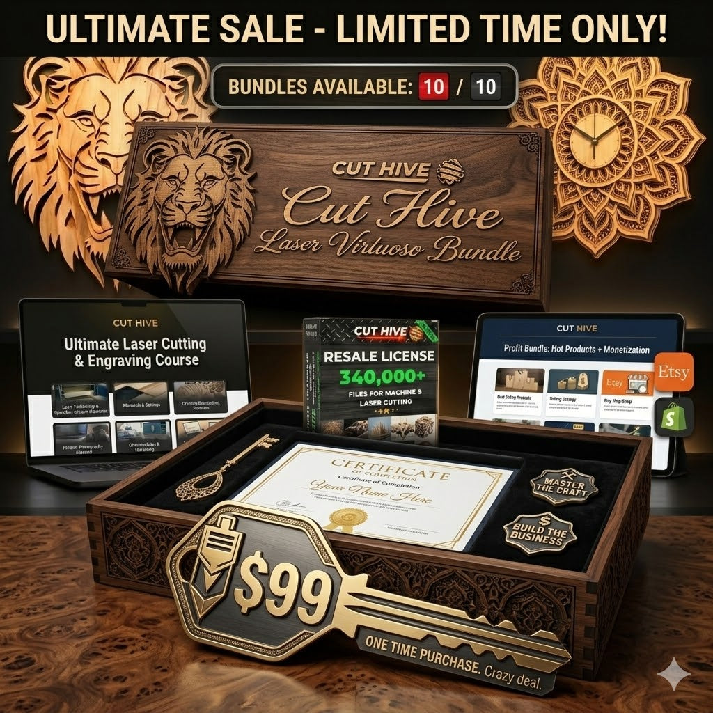 The Laser Virtuoso Bundle: Full Ultimate Course + Full Profit Bundle + Full License + Full Ultimate Pack