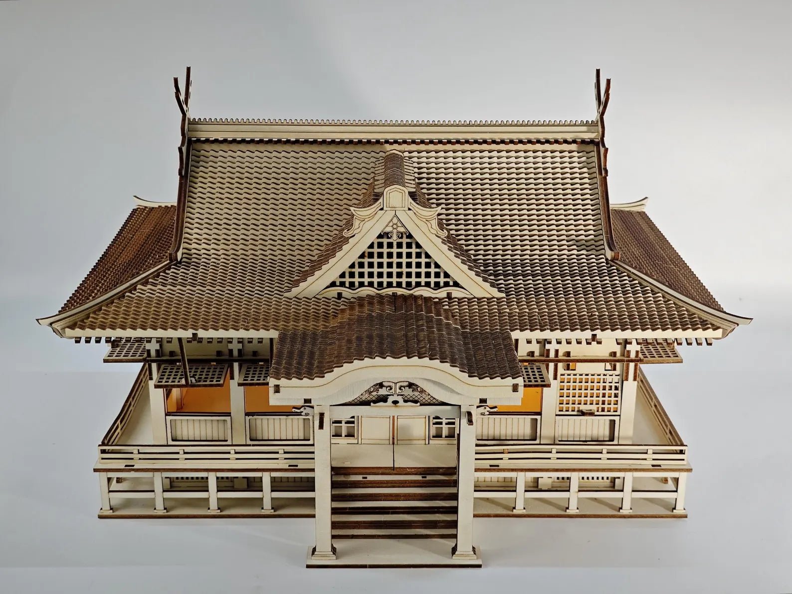 Cut Hive Masterpiece Series - Japanese Intricate Shrine 3D Model Laser Cut Design - Cut Hive