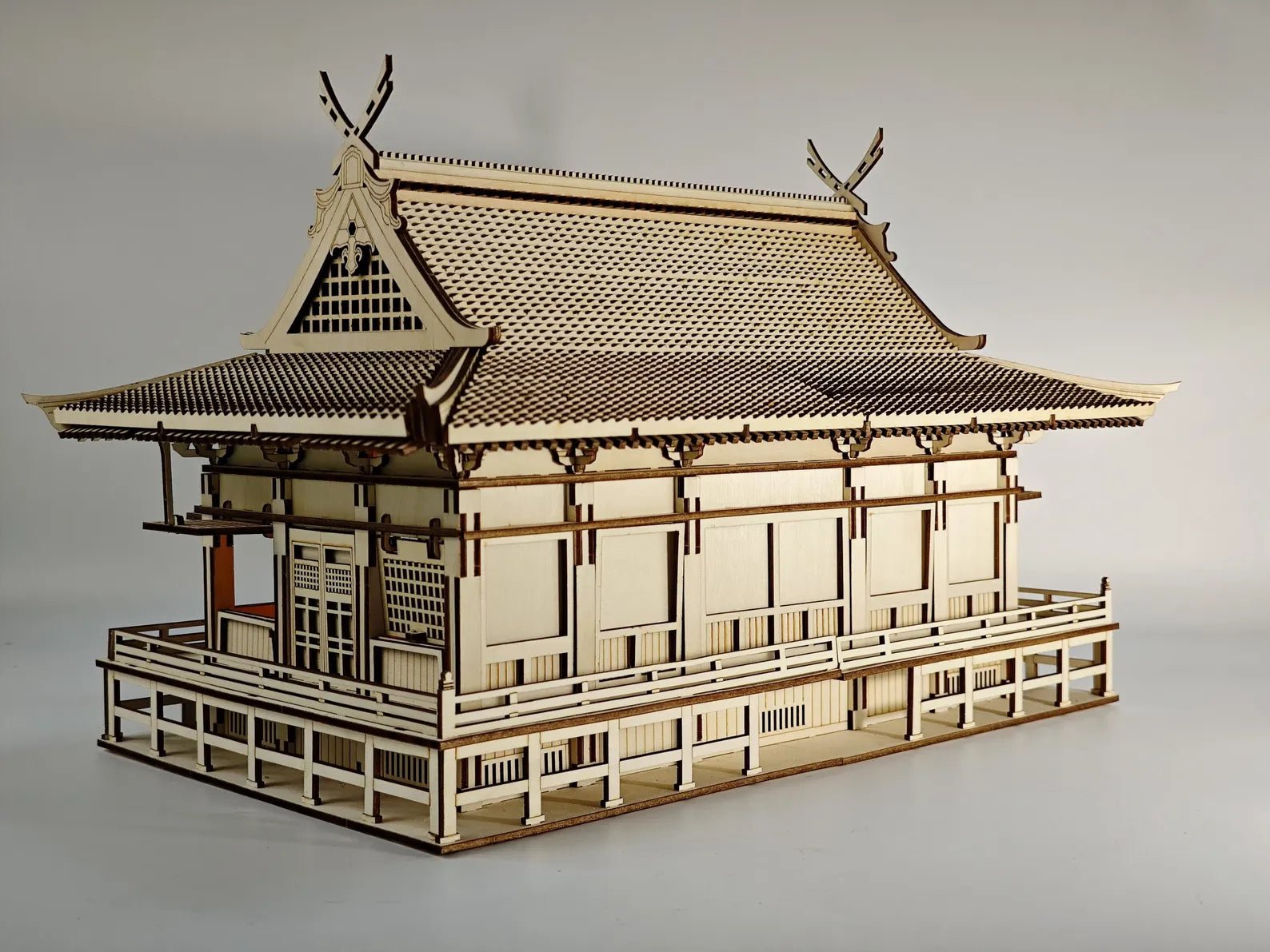 Cut Hive Masterpiece Series - Japanese Intricate Shrine 3D Model Laser Cut Design - Cut Hive