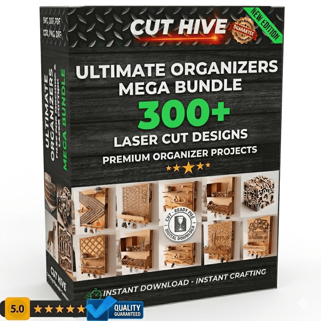 Cut Hive Organizers Mega Bundle - 300 Designs - Cut Hive