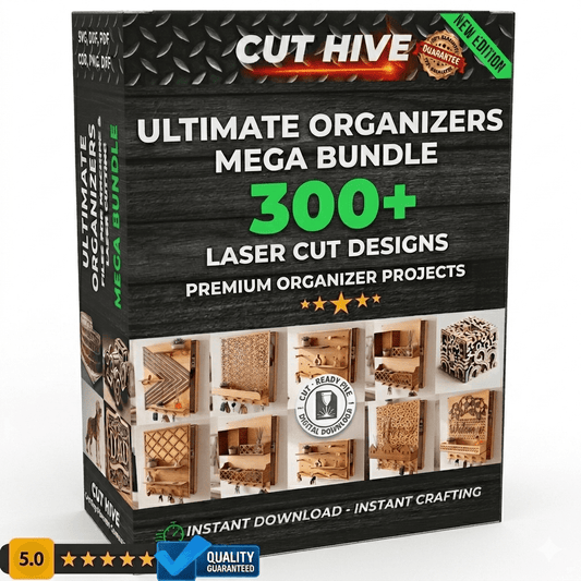 Cut Hive Organizers Mega Bundle - 300 Designs - Cut Hive