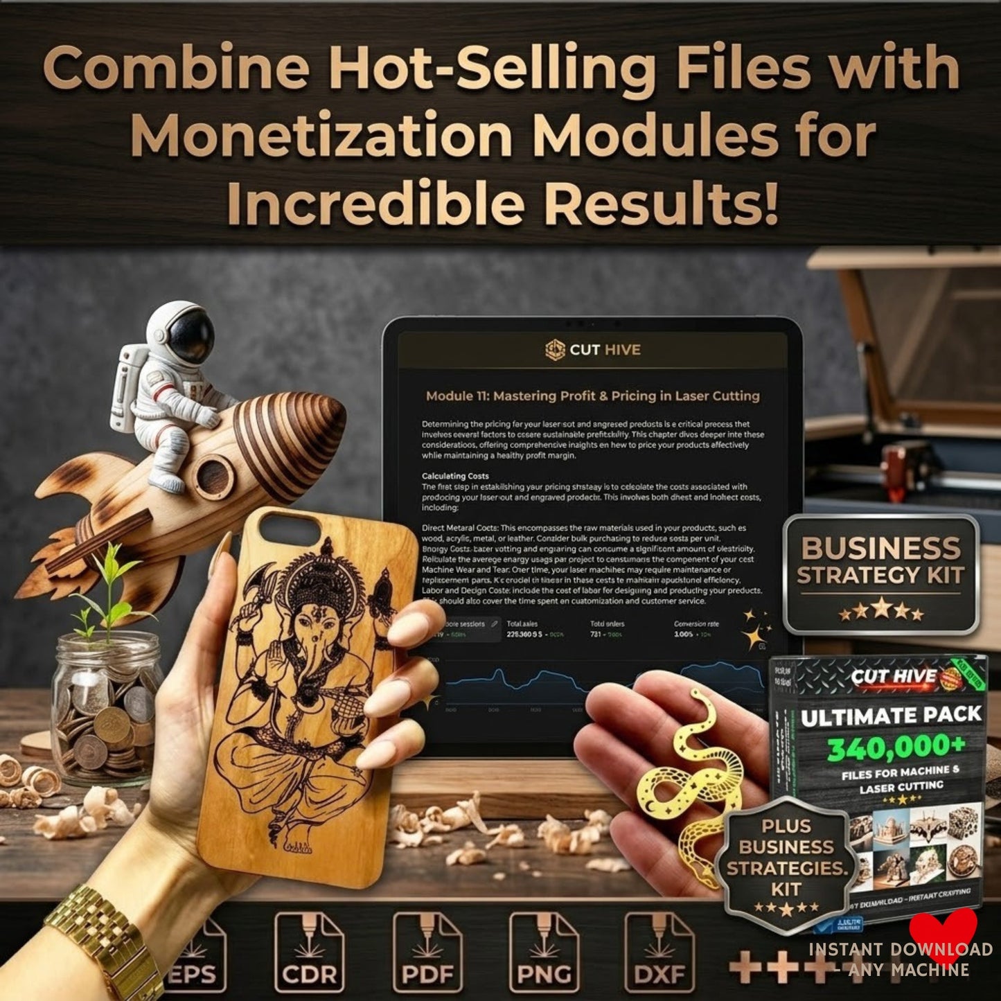 Cut Hive Profit Bundle: Hot Products & Monetization Masterclass - Cut Hive