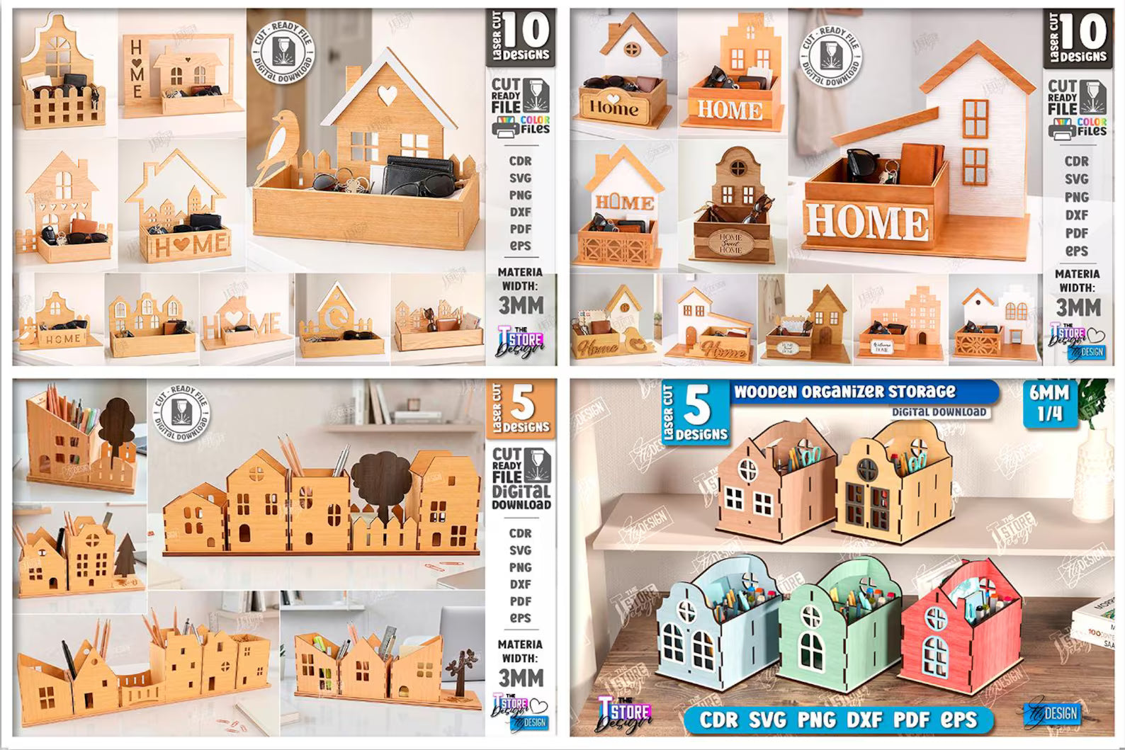 Cut Hive Organizers Mega Bundle - 300 Designs