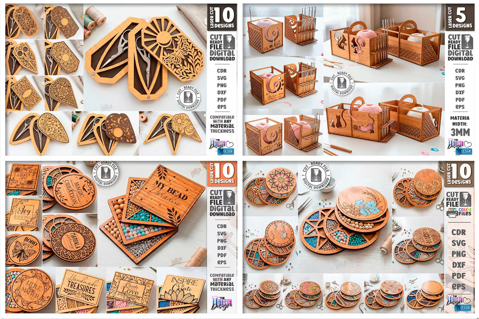 Cut Hive Organizers Mega Bundle - 300 Designs