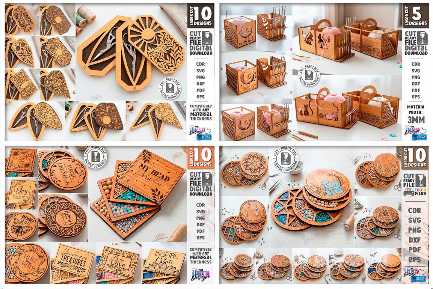 Cut Hive Organizers Mega Bundle - 300 Designs
