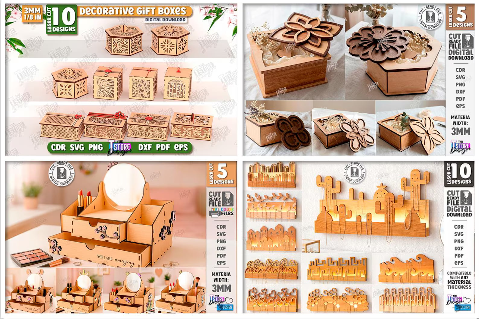 Cut Hive Organizers Mega Bundle - 300 Designs