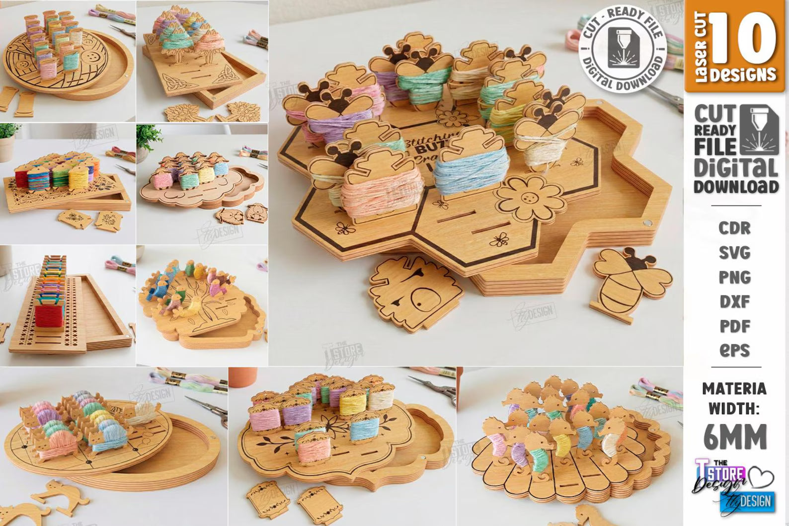 Cut Hive Organizers Mega Bundle - 300 Designs