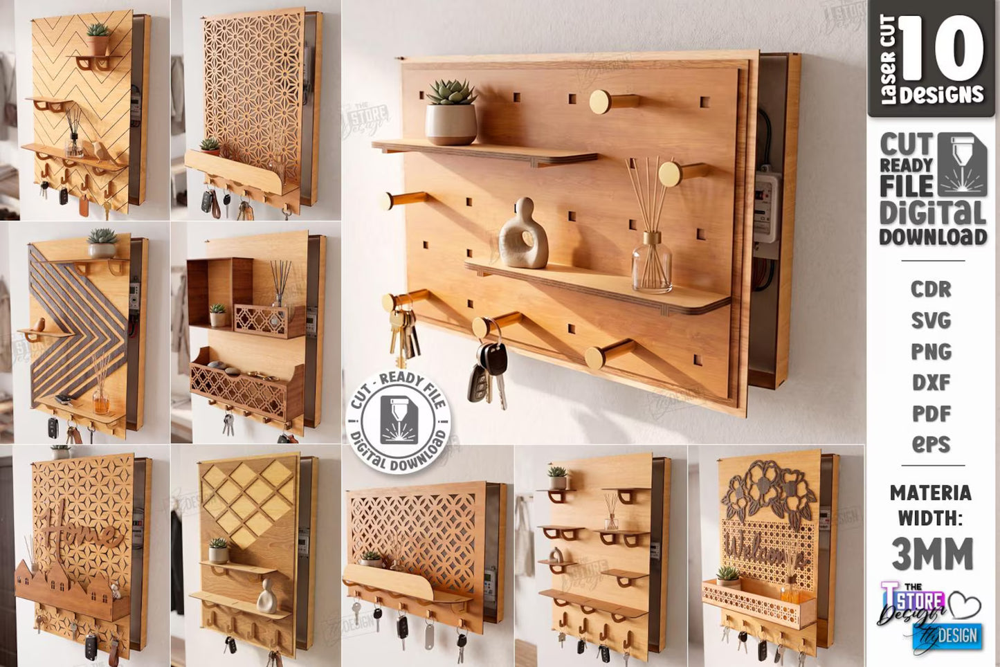 Cut Hive Organizers Mega Bundle - 300 Designs