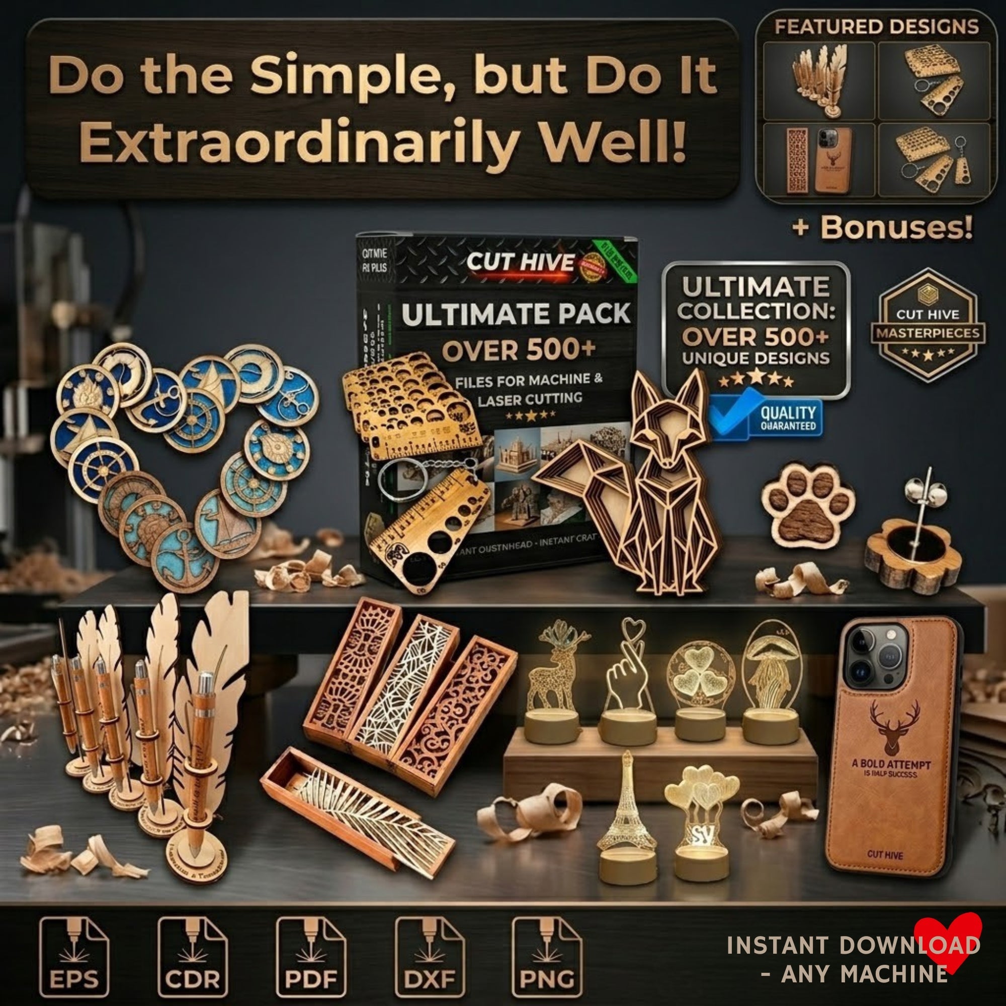 The Complete Cut Hive Business System: Ultimate Course + Profit Bundle - Everything Included - Cut Hive