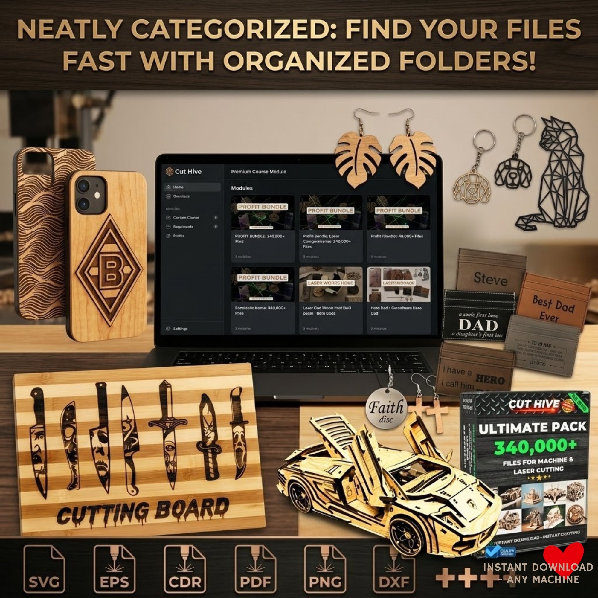 The Complete Cut Hive Business System: Ultimate Course + Profit Bundle - Everything Included - Cut Hive